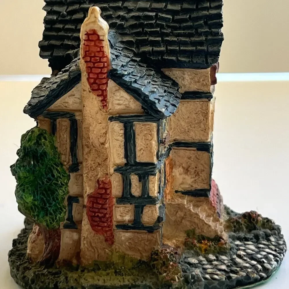 Vintage Dickens Village miniatures” Jones and Company, brush and basket mats”